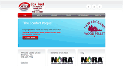 Desktop Screenshot of coxfuel.com